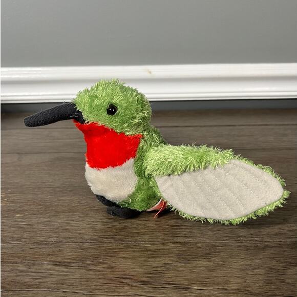 Wild Republic‎ Green Ruby-Throat Hummingbird Plush - Picture 1 of 5